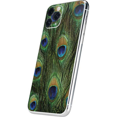 Peacock Animal Print iPhone 11 Pro Skin